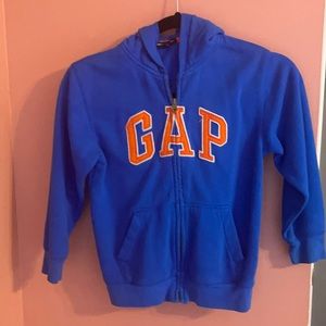 Blue / Orange GAP Zip Up Hoodie